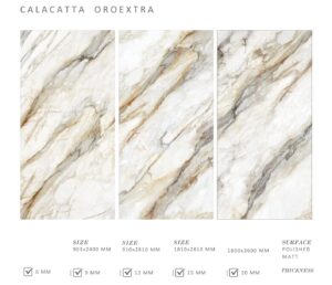 Đá nung kết Calacatta Oroextra