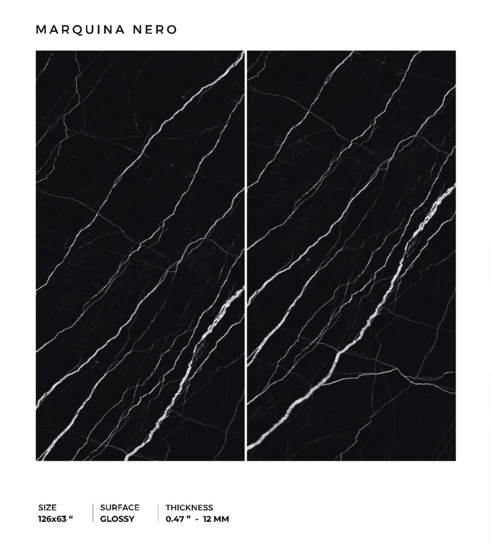 Đá nung kết Marquina Nero