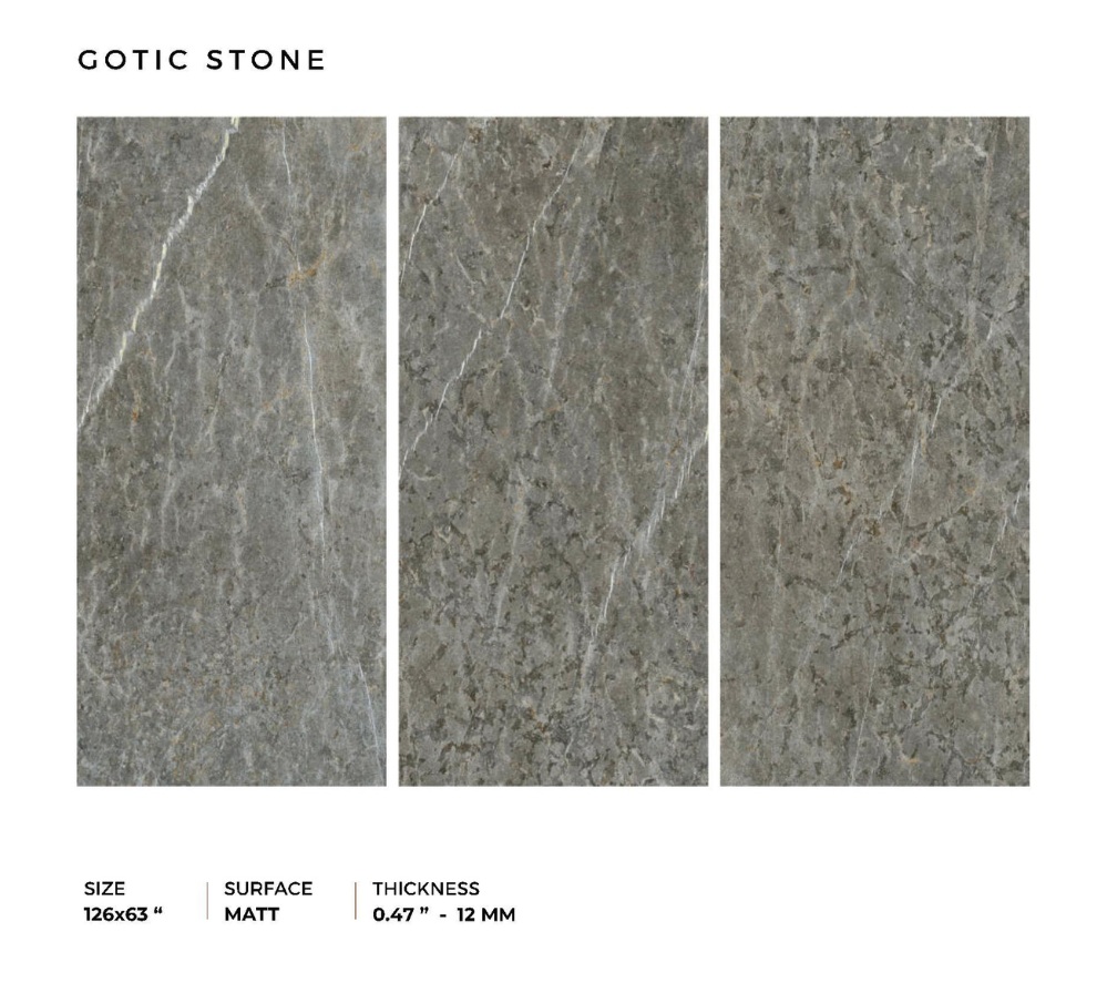 Thông số kỹ thuật đá nung kết Gotic Stone