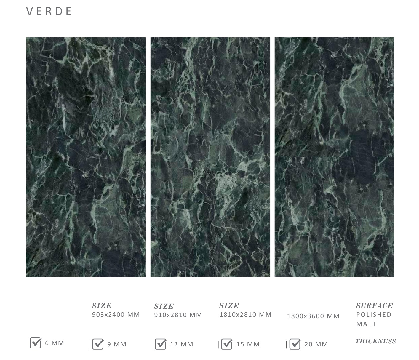 Đá nung kết Verde