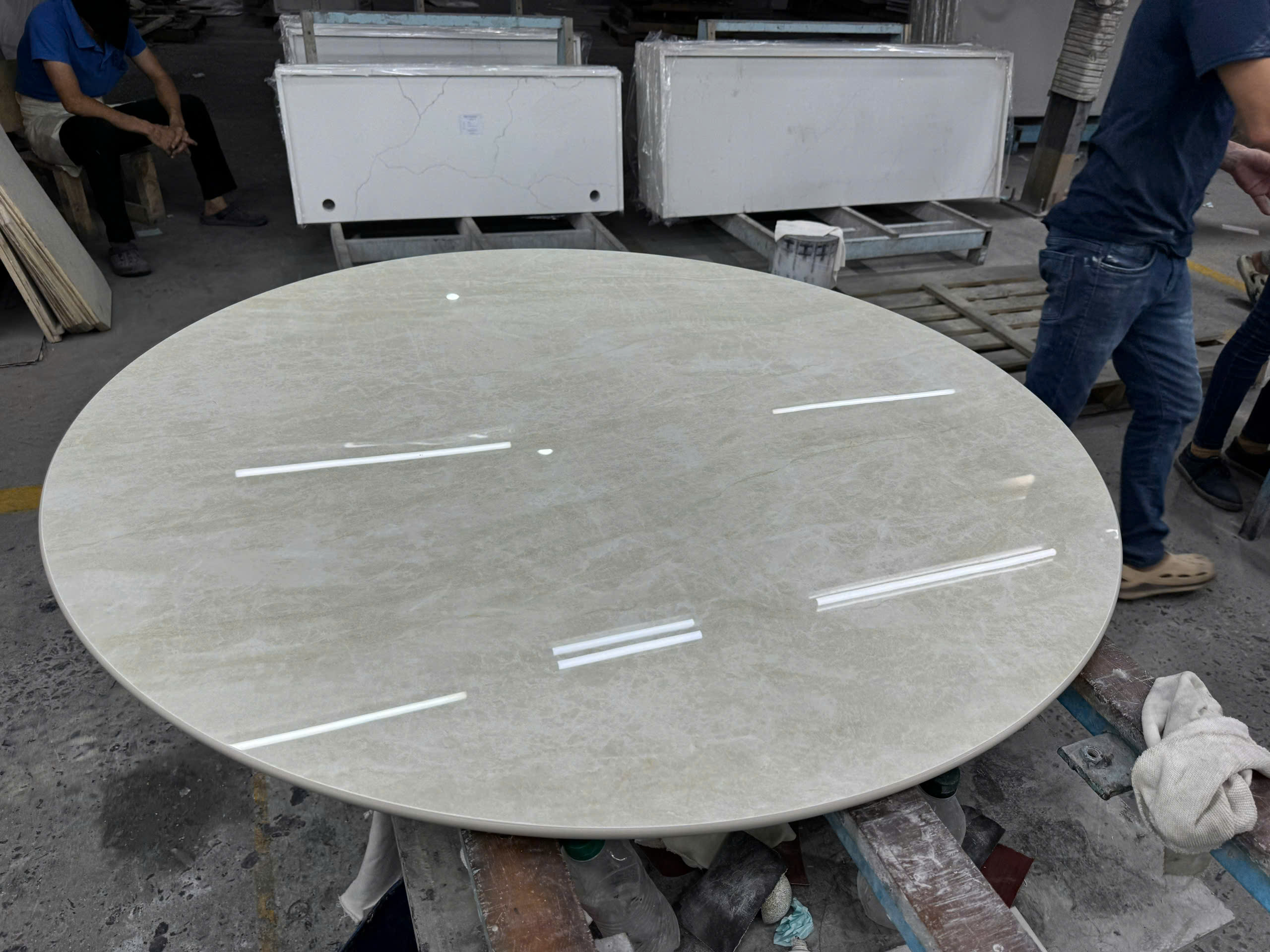 Mặt bàn đá nung kết xuất khẩu